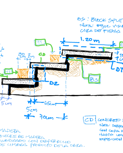 Genza_Galeria_Conceptualizacion_Detalle_Escalera_Acceso_Principal_1