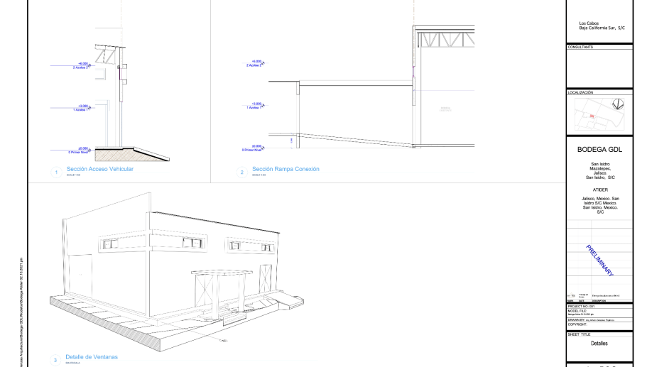 Diseño - Bodega Exsotec