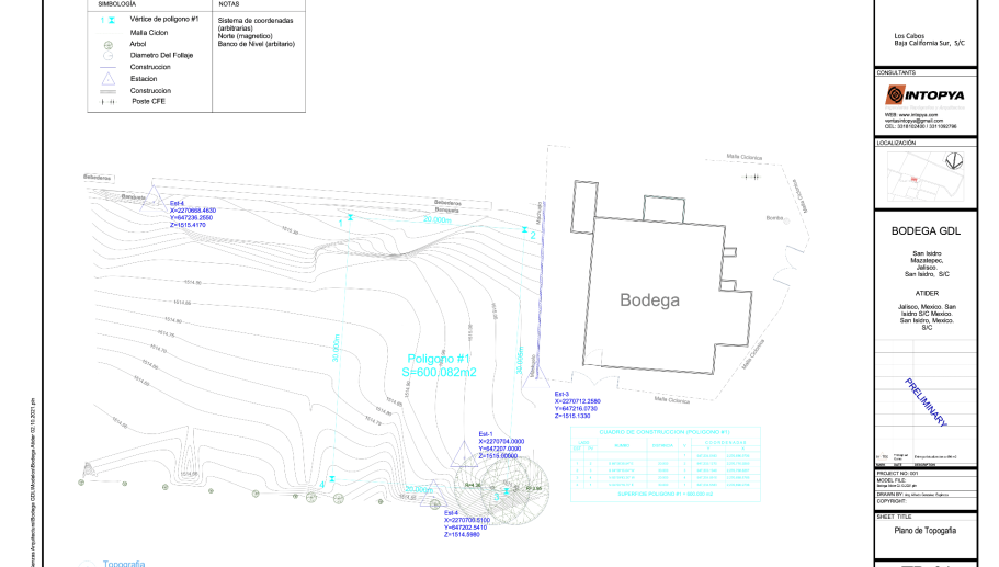 Diseño - Bodega Exsotec