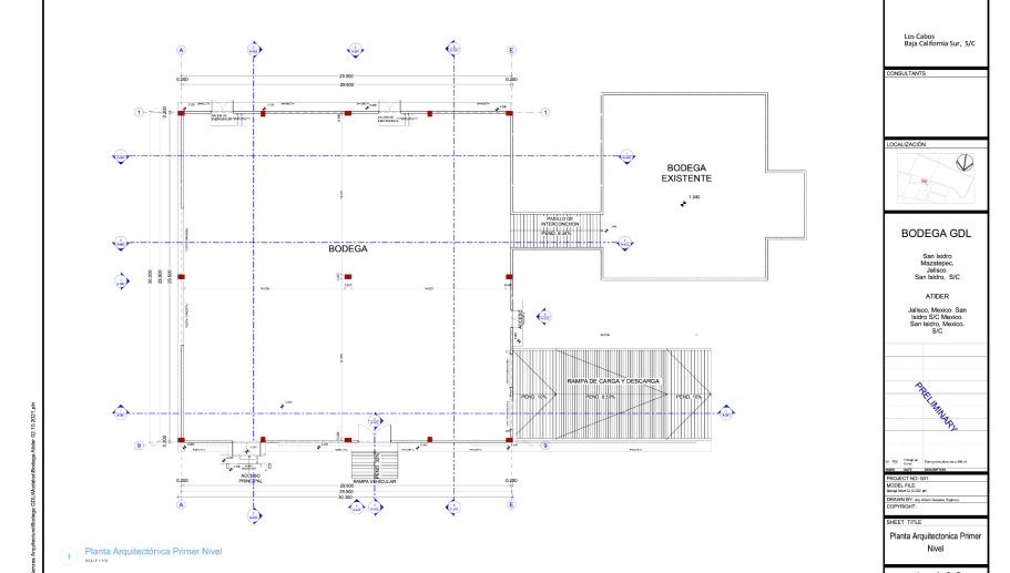 Diseño - Bodega Exsotec