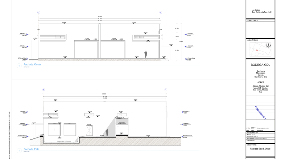 Diseño - Bodega Exsotec