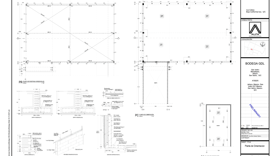 Diseño - Bodega Exsotec