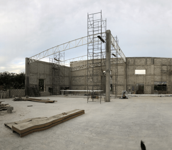 En construcción - Bodega Exsotec GDL