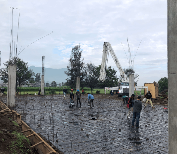 En construcción - Bodega Exsotec GDL