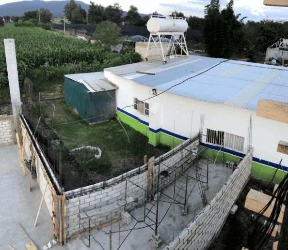 En construcción - Bodega Exsotec GDL