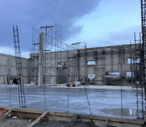 En construcción - Bodega Exsotec GDL