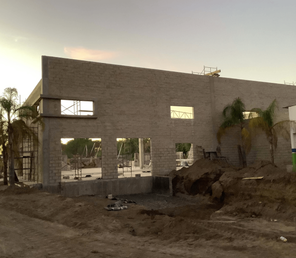 En construcción - Bodega Exsotec GDL